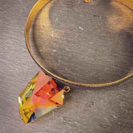 Jean Paul Gaultier Swarovski náhrdelník